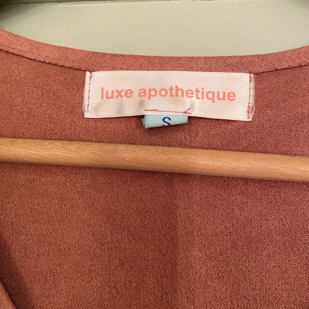 Luxe Apothetique Suede Fringe Top - Picture 2 of 3
